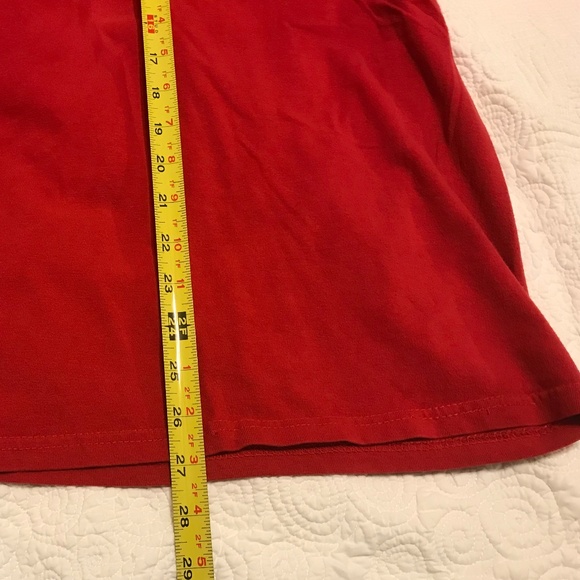 Red unisex Quiet Storm, Ocean City, MD short-sleeved t-shirt with flag fish (3X) - Picture 6 of 10